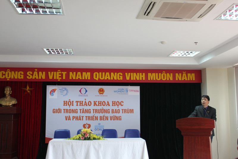 Tại hội thảo, Giám đốc Học viện Trần Quang Tiến đánh giá cao sáng kiến tổ chức hội thảo của Khoa Giới và Phát triển. Theo ông Tiến, hội thảo nhằm nâng cao nhận thức về phòng chống bạo lực trên cơ sở giới nhằm thúc đẩy phát triển bền vững tại Việt Nam, hưởng ứng Tháng hành động quốc gia vì Bình đẳng giới và Phòng chống bạo lực trên cơ sở giới với chủ đề năm 2017 là “Chung tay chấm dứt bạo lực đối với phụ nữ và trẻ em gái” từ 15/11 đến 15/12.