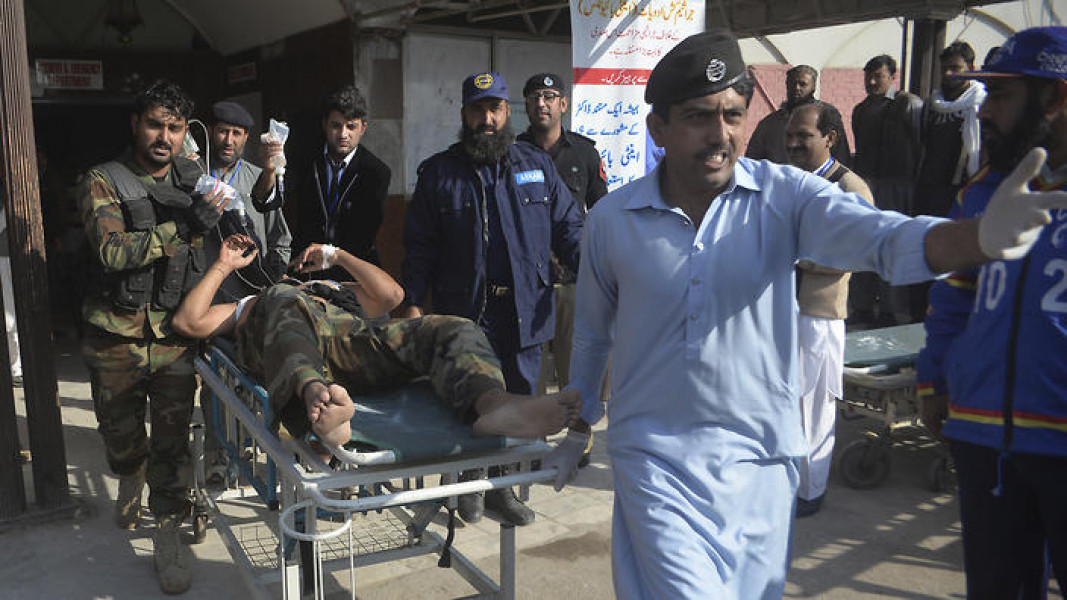Lực lượng Taliban Pakistan đã lên tiếng nhận trách nhiệm về vụ tấn công. Người phát ngôn của lực lượng này - Mohammad Khorasani - tuyên bố vụ tấn công này là nhằm vào Cơ quan Tình báo liên ngành (ISI) thuộc quân đội. 