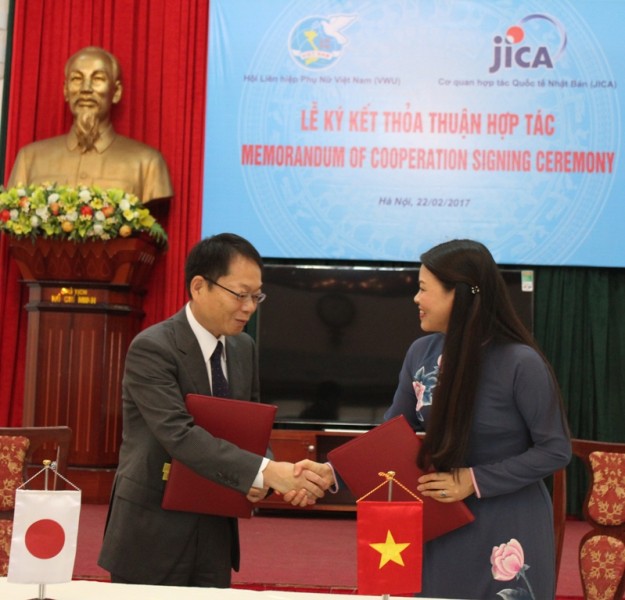 Hai bên cũng sẽ hợp tác trong việc xây dựng và thực hiện các chương trình dự án về các lĩnh vực thúc đẩy lãnh đạo nữ, nâng cao quyền năng kinh tế cho phụ nữ, bao gồm trao đổi và các hoạt động hợp tác giữa người dân Việt Nam và Nhật Bản như cử Tình nguyện viên Hải ngoại Nhật Bản (JOCV) tới các Ban, đơn vị trực thuộc Hội. 

