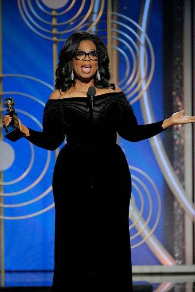 Nữ hoàng truyền hình Oprah Winfrey đã dành phần lớn bài diễn thuyết tại Lễ trao giải diễn ra tối 7/1 tại Los Angeles, để đưa ra lời kêu gọi mọi người hãy hành động, lên án những bê bối tình dục trong giới giải trí để đảm bảo không ai trở thành nạn nhân một lần nữa.