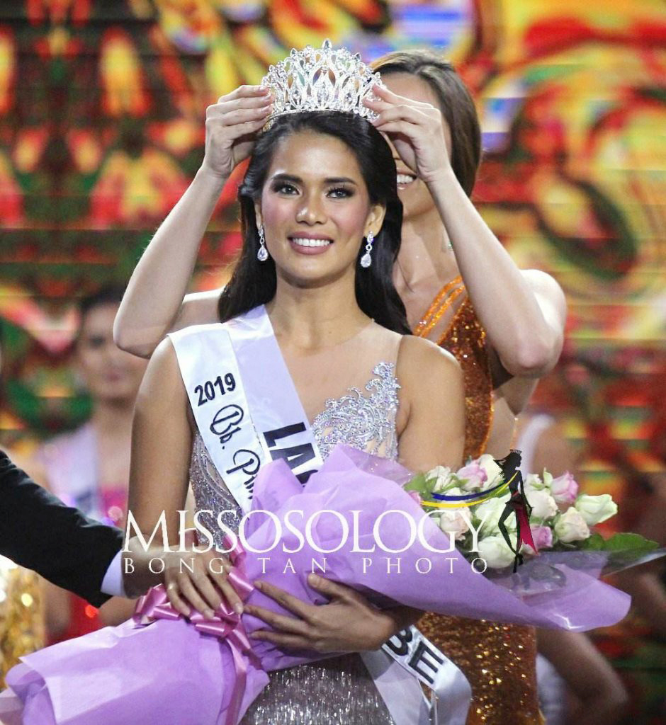 Cô gái đăng quang Hoa hậu Toàn cầu Philippines 2019 là Leren Mae Bautista. Đây cũng là một ứng viên cho ngôi vị Hoa hậu Toàn cầu - Miss Globe 2019.