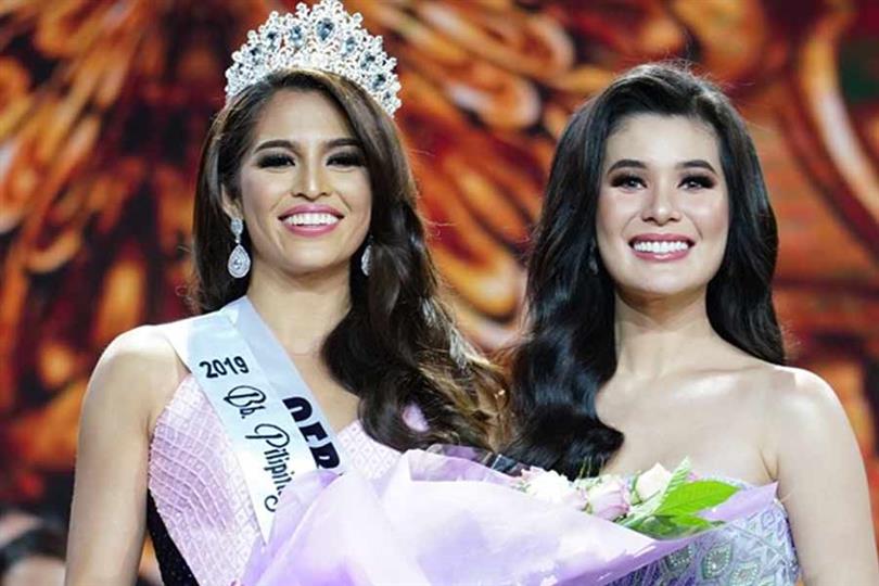 Samantha Ashley Lo (trái) đoạt danh hiệu Hoa hậu Hòa bình Philippines 2019 và sẽ dự thi Hoa hậu Hòa bình quốc tế - Miss Grand International 2019