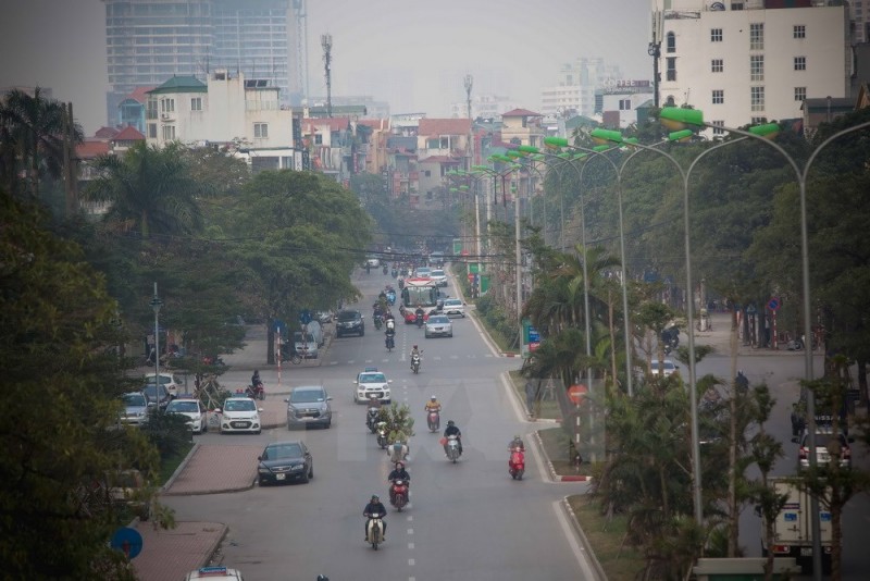 Phố Đào Tấn thông thoáng hơn rất nhiều so với ngày thường 