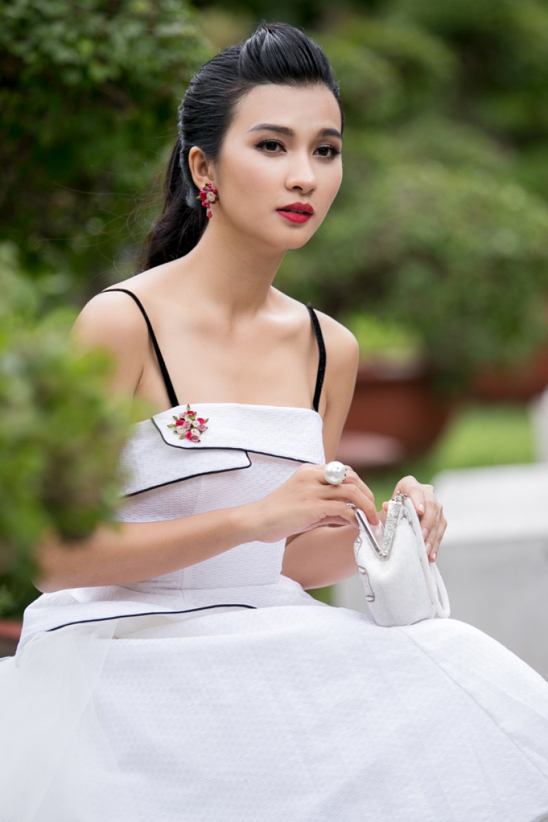 Hiện tại, nữ diễn viên xinh đẹp tập trung vào dự phim điện ảnh chiếu tết của đạo diễn Hoàng Phúc và đạo diễn Phi Tiến Sơn.