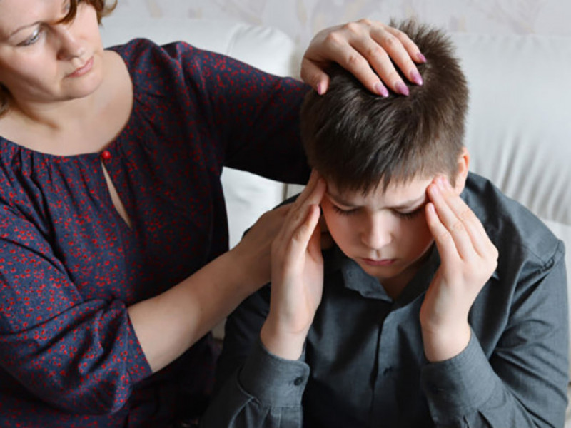 Đau đầu ở trẻ em có thể là do trẻ khóc quá nhiều, đau cơ...nhưng nó cũng có thể là triệu chứng của các bệnh khác.
