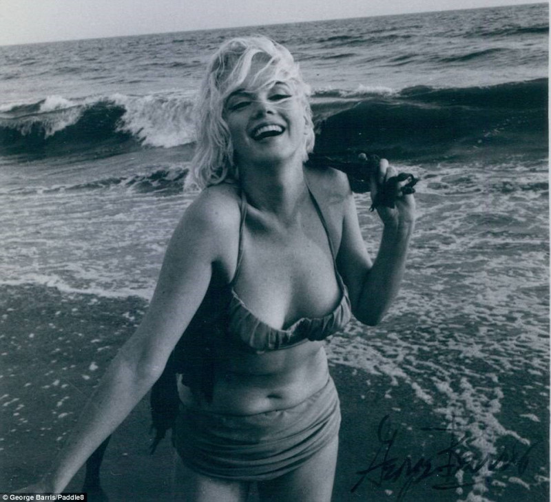 Các bức ảnh đã được chụp ngay sau sinh nhật lần thứ 36 và ba tuần trước cái chết của Monroe. (Nguồn: George Barris)