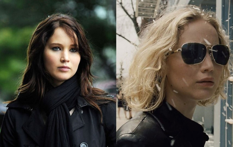 Jennifer Lawrence: Với gương mặt tròn, Jennifer Lawrence khéo léo chọn cho mình kiểu tóc bob cắt tầng lớp. Độ dài của mái tóc gần chạm cằm, khiến người đối diện chú ý vào chi tiết này hơn là toàn bộ gương mặt tròn. Bên cạnh đó, kiểu đường ngôi chẻ giữa cũng có tác dụng kéo dài gương mặt.