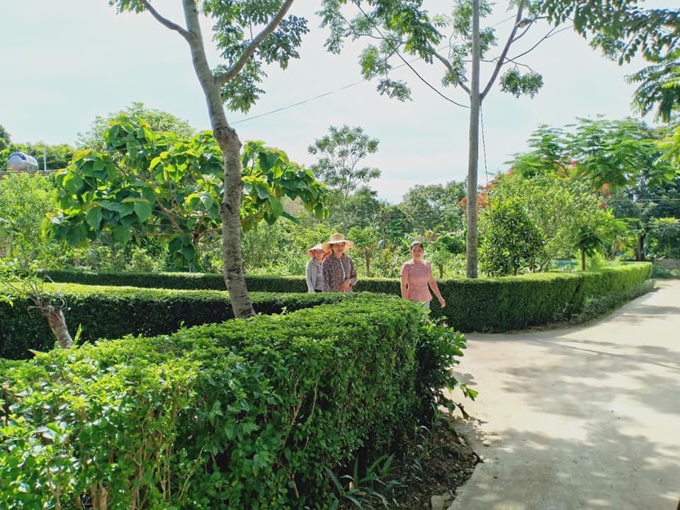 Ra mắt mô hình điểm Nhà sạch vườn đẹp tại xã Yên Lộc