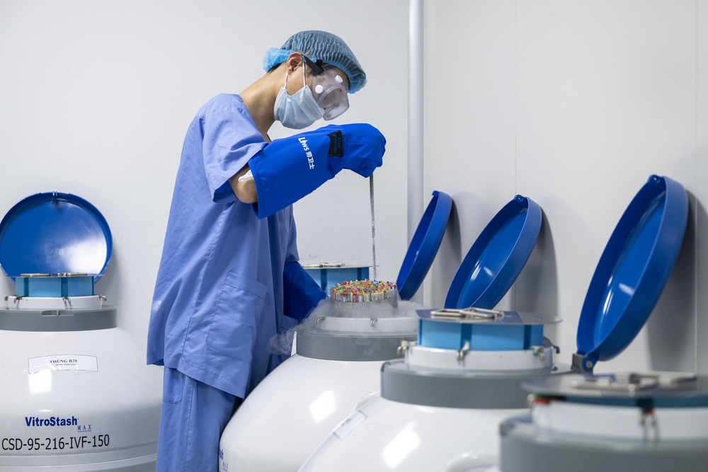 Người “ươm mầm sự sống” phía sau cánh cửa phòng Lab IVF- Ảnh 13. Người “ươm mầm sự sống” phía sau cánh cửa phòng Lab IVF- Ảnh 13.