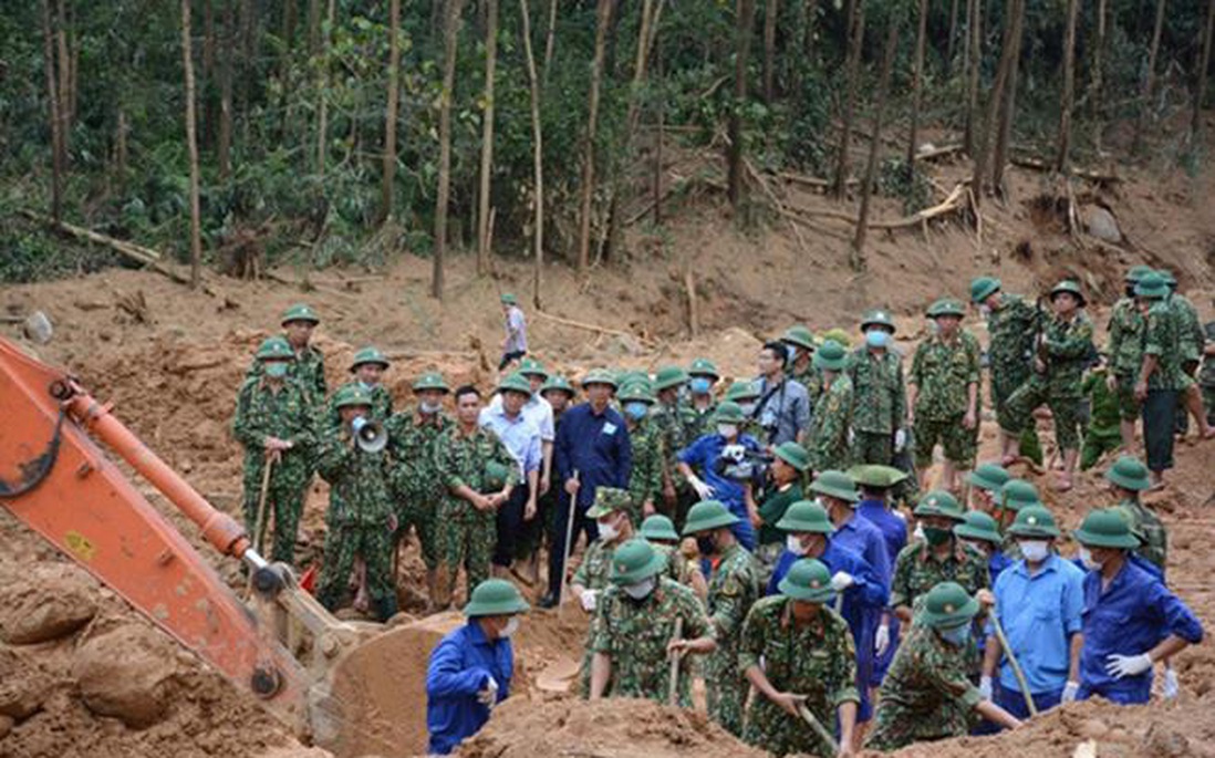 Vụ sạt lở Thủy điện Rào Trăng 3: Tìm thấy 12 thi thể, trong đó có Thiếu tướng Nguyễn Văn Man