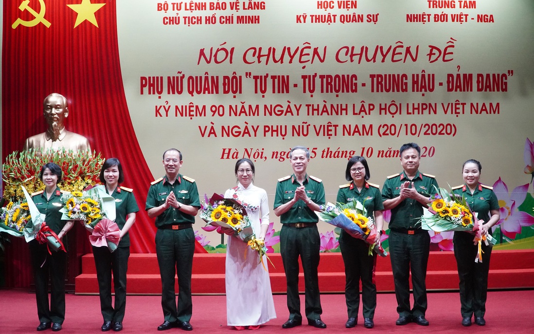 3 cơ quan Quân đội kỷ niệm 90 năm thành lập Hội LHPN Việt Nam