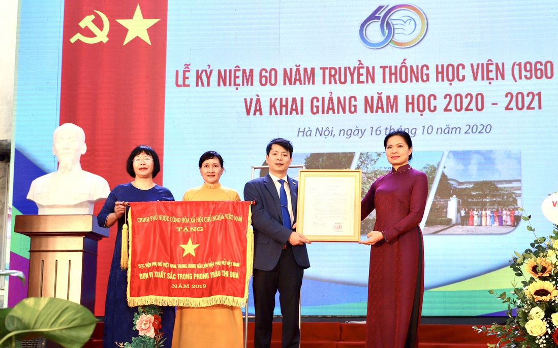 60 năm Học viện Phụ nữ Việt Nam: 
Khẳng định thương hiệu, thế mạnh của cơ sở đào tạo thuộc tổ chức Hội