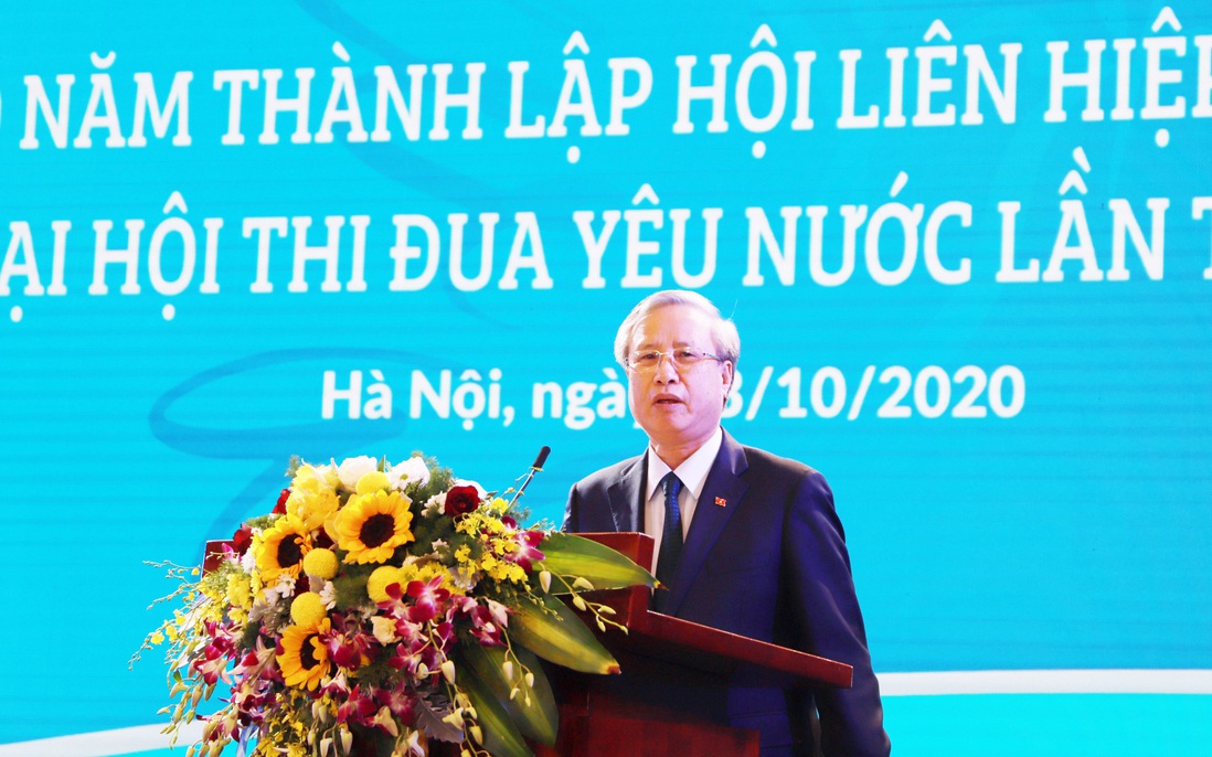 Phát biểu của đồng chí Trần Quốc Vượng tại Lễ kỷ niệm 90 năm thành lập Hội LHPNVN và Đại hội Thi đua yêu nước lần thứ 4