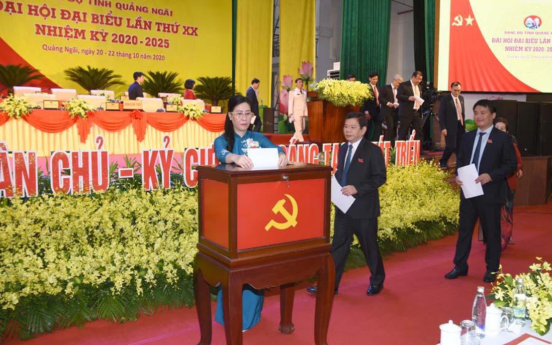 Tỉ lệ nữ ủy viên Ban chấp hành Đảng bộ tỉnh Quảng Ngãi là 13,7%