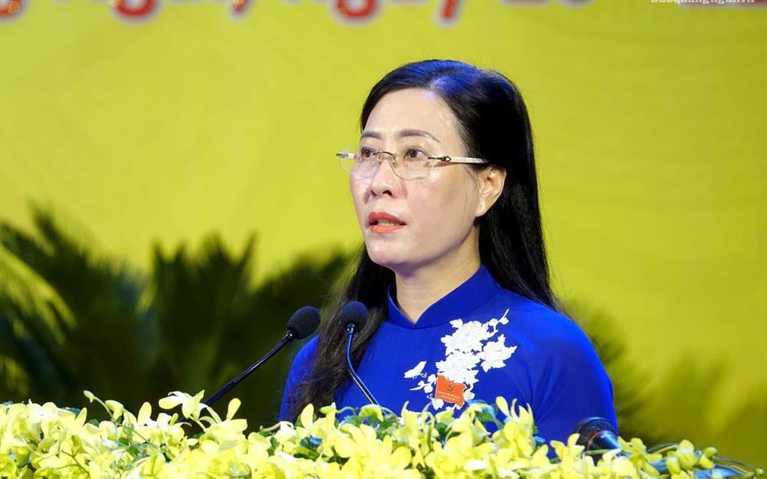 Đồng chí Bùi Thị Quỳnh Vân tái đắc cử Bí thư Tỉnh ủy Quảng Ngãi 