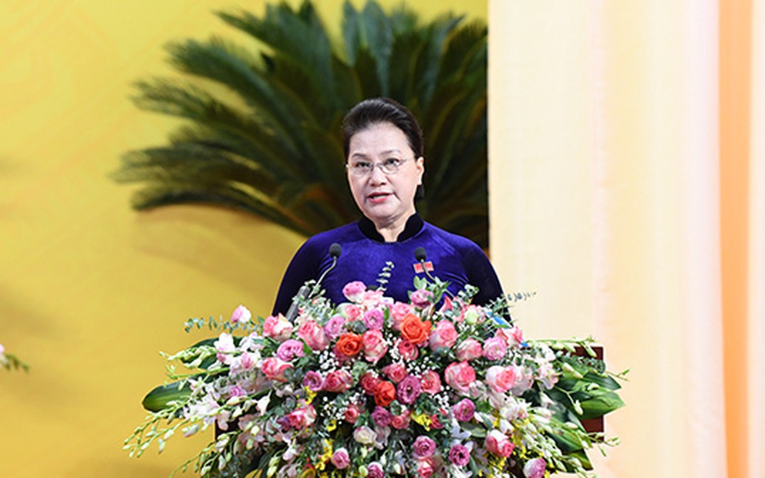 Chủ tịch Quốc hội Nguyễn Thị Kim Ngân dự và chỉ đạo Đại hội Đảng bộ tỉnh Thanh Hóa