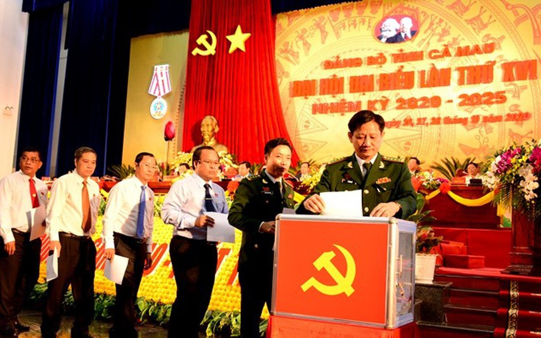 Tỷ lệ nữ trong Ban chấp hành Đảng bộ tỉnh Cà Mau là 10%, ông Nguyễn Tiến Hải tái đắc cử Bí thư Tỉnh ủy