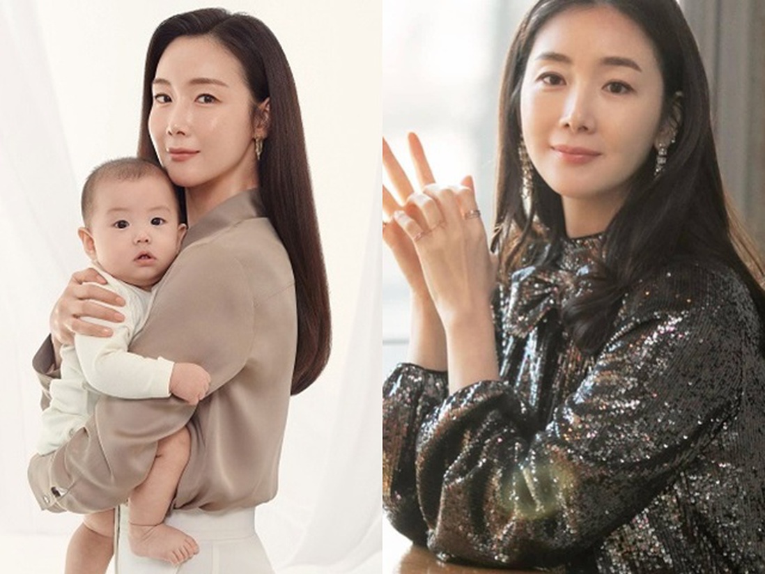 Sau 5 tháng sinh con, chị đại Choi Ji Woo lần đầu lộ diện, nhìn vòng eo fan nể phục