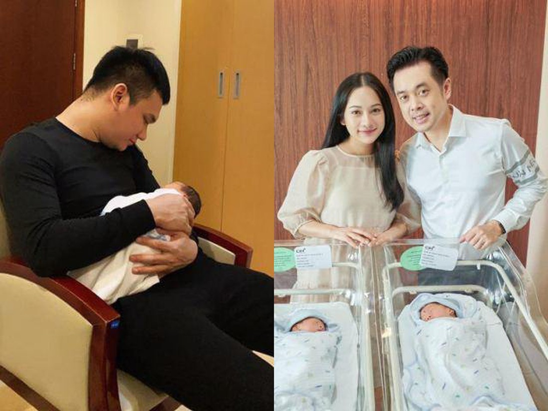 Khắc Việt đồng cảnh ngộ với vợ Dương Khắc Linh, chăm con sinh đôi thay tã "không kịp thở"
