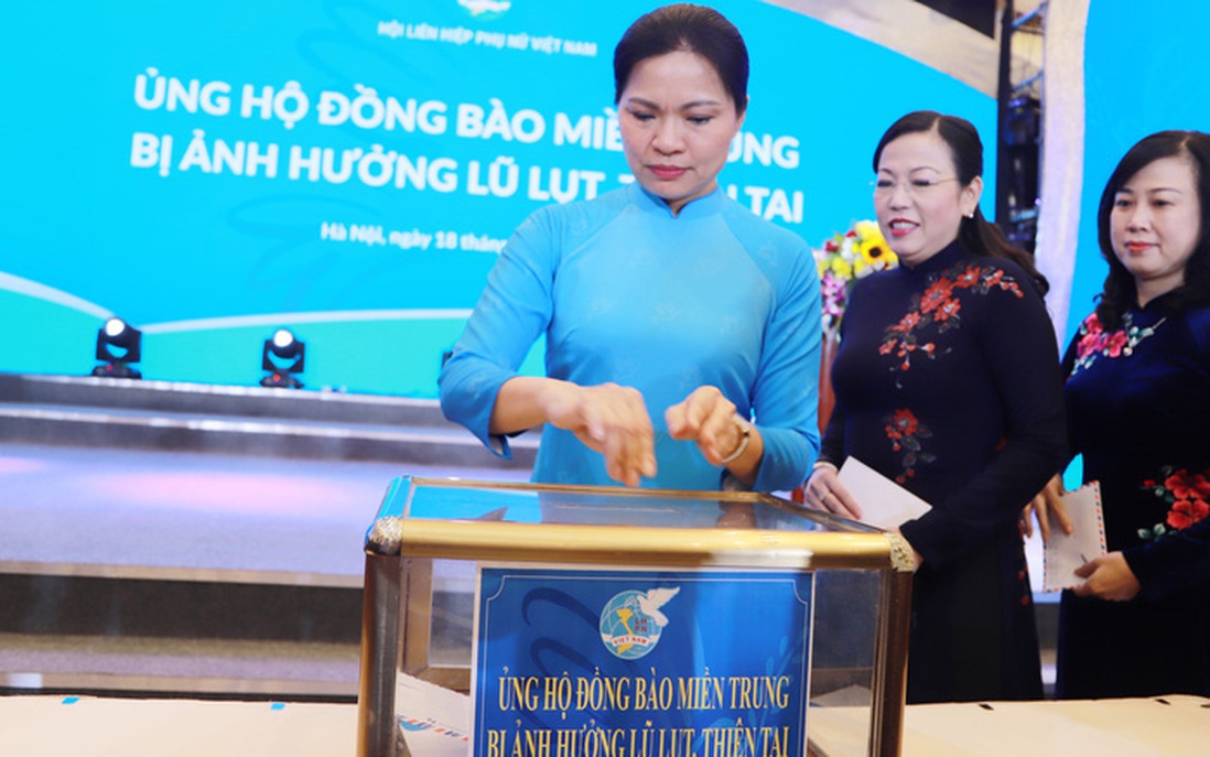 Chủ tịch Hội LHPN Việt Nam gửi thư thăm hỏi hội viên, phụ nữ miền Trung bị ảnh hưởng bởi thiên tai