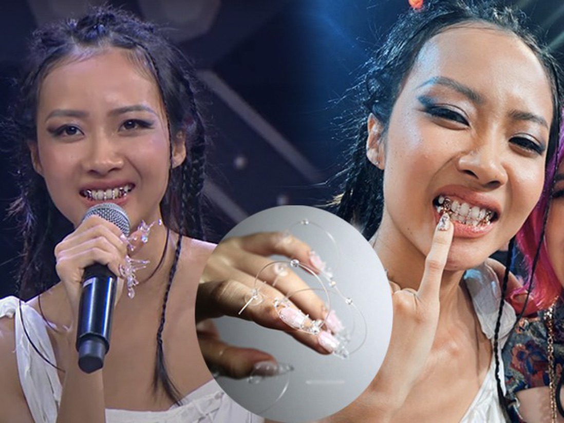 "Nữ hoàng Rap Việt" gọi tên Suboi: răng bọc kim cương cùng bộ móng tốn 336 giờ để hoàn thành