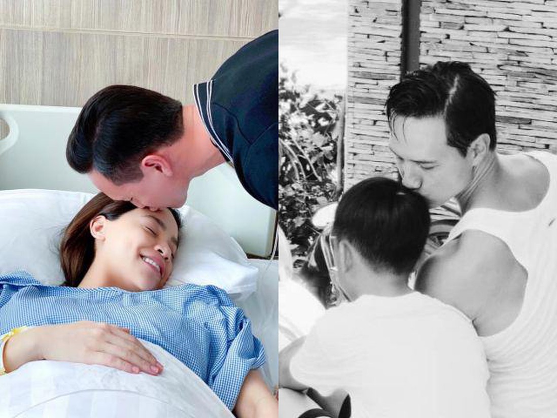Tan chảy trước nụ hôn Kim Lý dành cho "mẹ bỉm" Hồ Ngọc Hà 