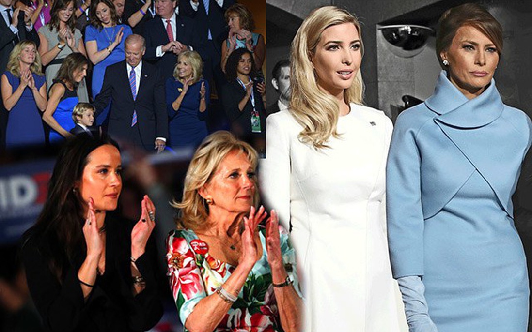 Vợ và con gái của ông Joe Biden cũng đầy cuốn hút