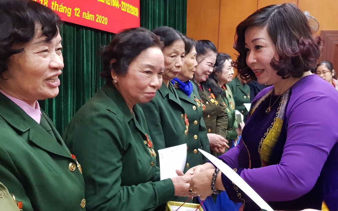 Hà Nội: Tri ân 55 nữ cựu thanh niên xung phong tiêu biểu