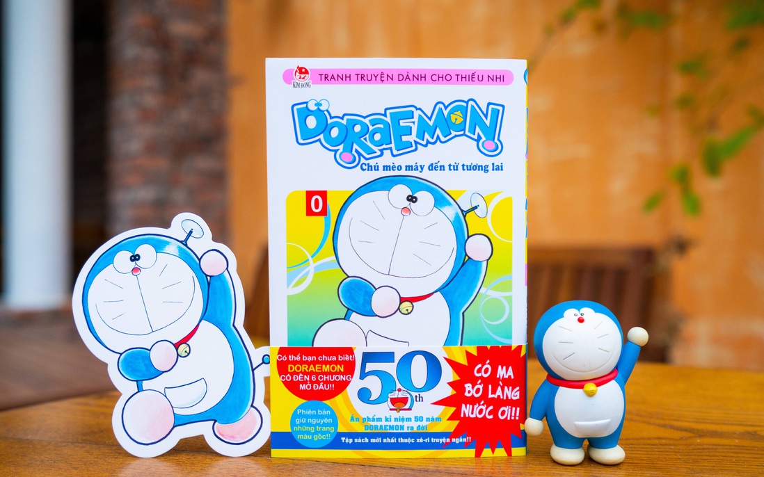 2 ấn bản đặc biệt kỷ niệm nửa thế kỷ Doraemon ra đời