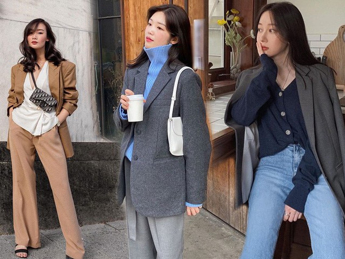 Kết hợp blazer với 4 kiểu áo này, nàng mặc đơn giản mấy cũng đẹp bất chấp trong mùa lạnh