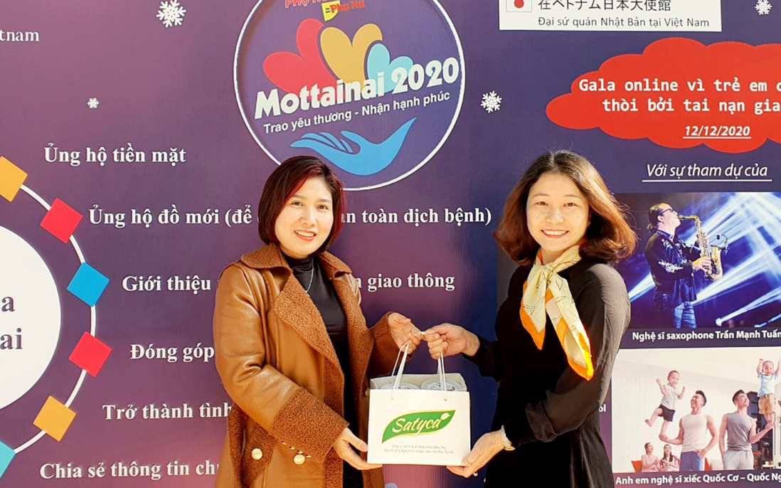 Thương hiệu Satyca tặng bộ sản phẩm yến mạch dinh dưỡng để bán đấu giá gây quỹ Mottainai 2020