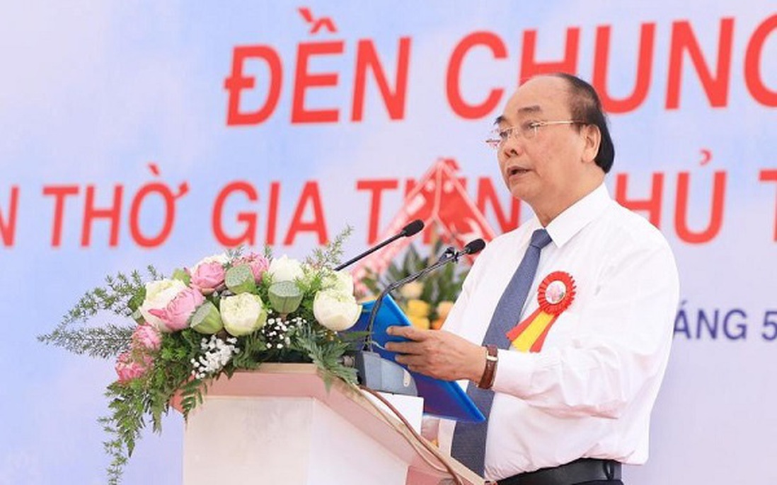 Thủ tướng Nguyễn Xuân Phúc dự khánh thành Đền thờ Gia tiên Chủ tịch Hồ Chí Minh