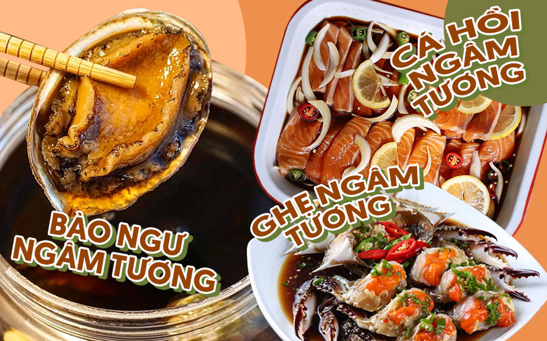 Trend ngâm tương chưa bao giờ hết hot: Từ trứng, cua hay cá hồi ngâm tương đều được yêu thích vô cùng