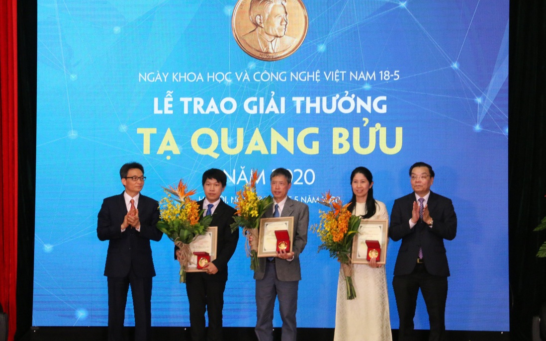 3 nhà khoa học được trao Giải thưởng Tạ Quang Bửu 2020