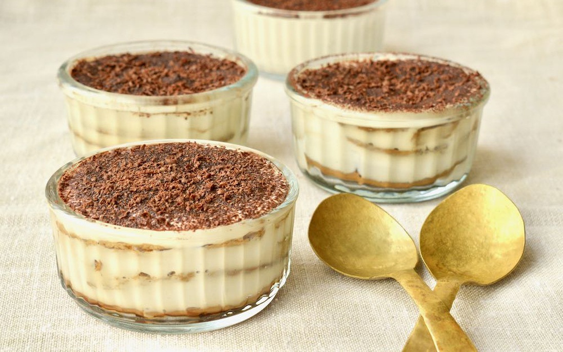 Dùng bột Milo làm bánh tiramisu chỉ trong 4 bước, vụng mấy cũng thành công