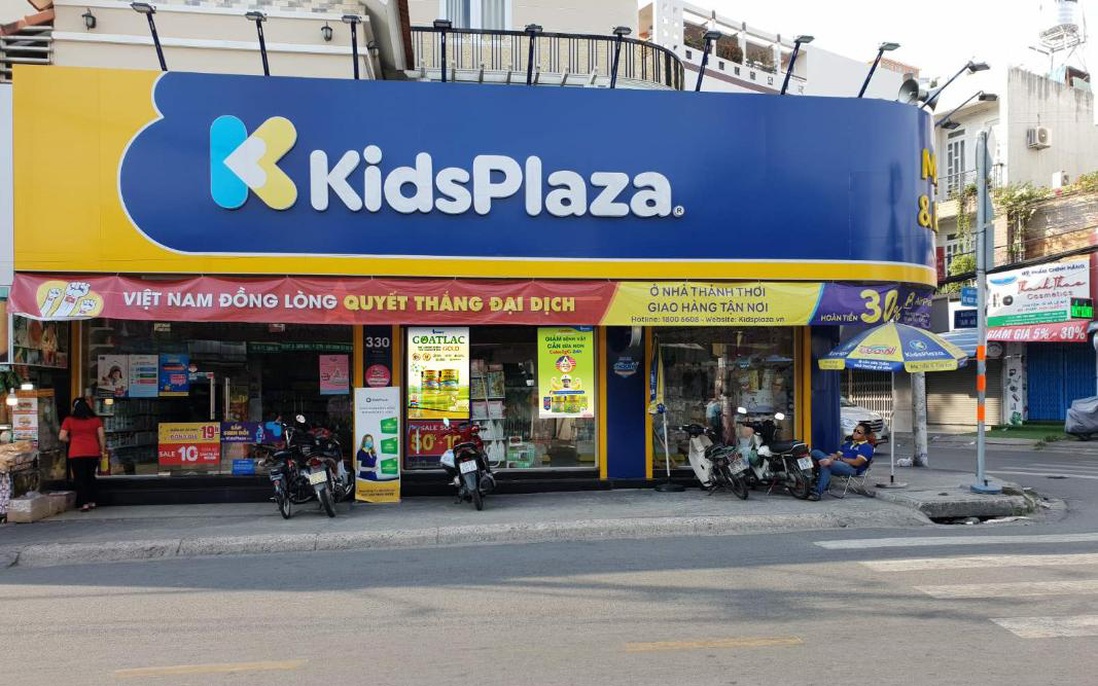 Sản phẩm VitaDairy có mặt tại hệ thống cửa hàng Kids Plaza