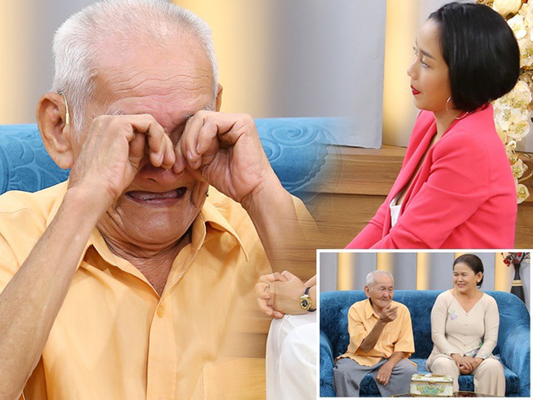 Ốc Thanh Vân mắt đỏ hoe khi nghe chuyện tình "cổ tích" của cụ ông 96 tuổi, vợ 60 tuổi