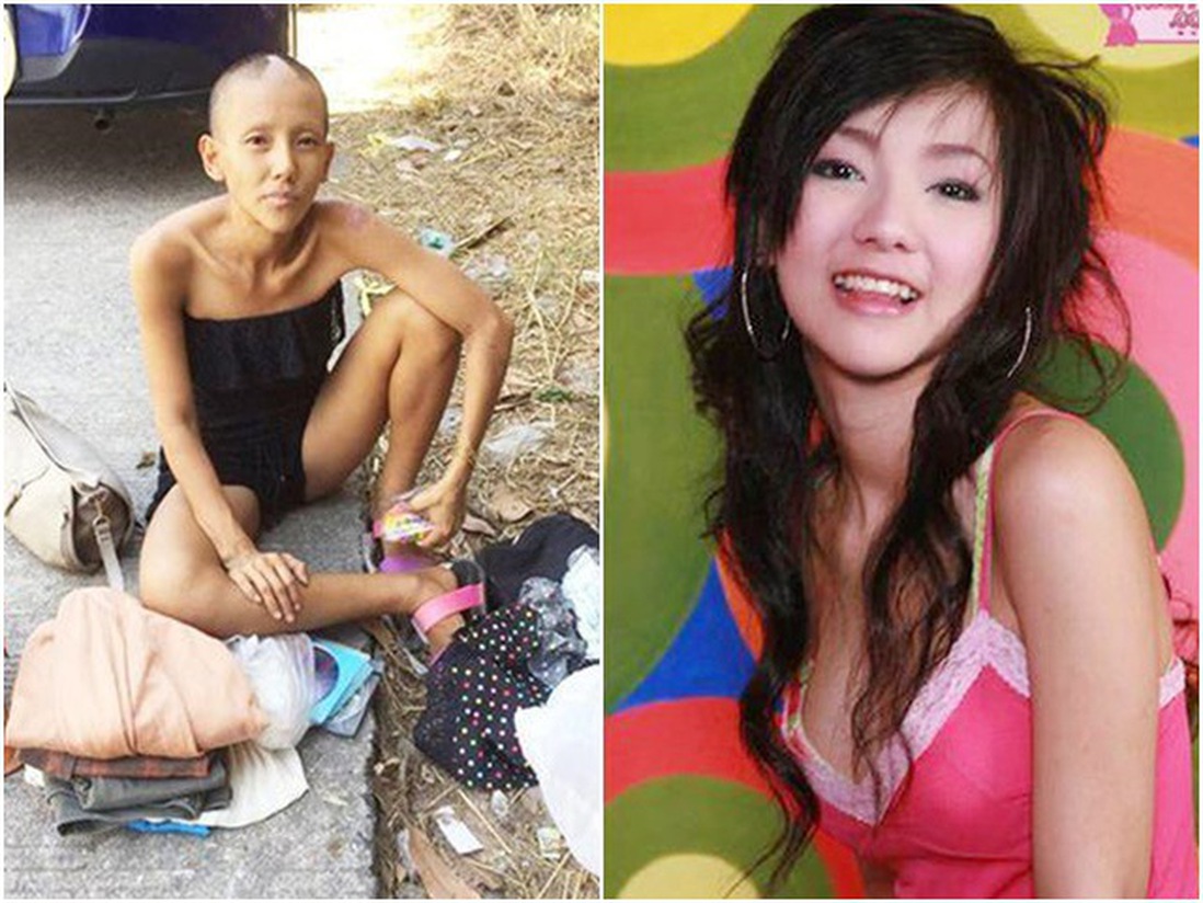 Mỹ nhân Thái Lan qua đời ở tuổi 33 sau khi bị đánh vỡ đầu phải cạo trọc, ăn xin