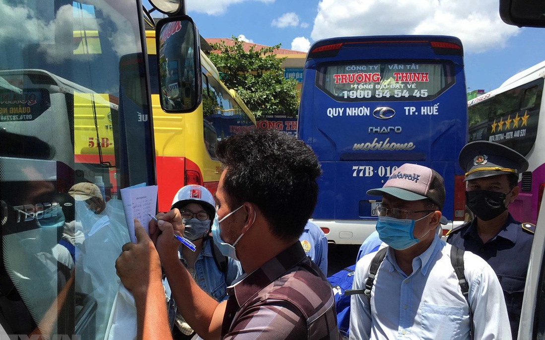Huế tạm ngưng các tuyến vận tải hành khách đi Đà Nẵng và ngược lại