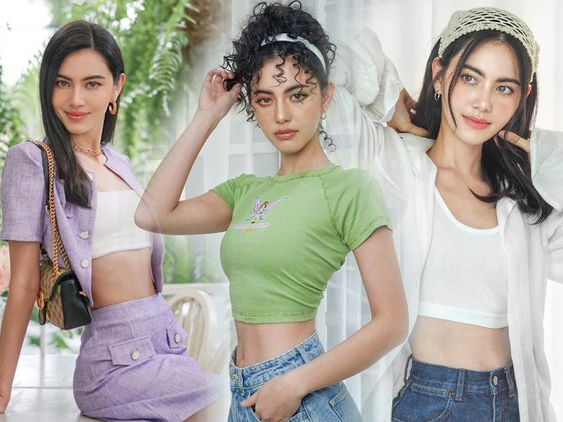 Muốn khoe eo thon, chị em cứ học "ma nữ Thái Lan" cách diện croptop thanh lịch