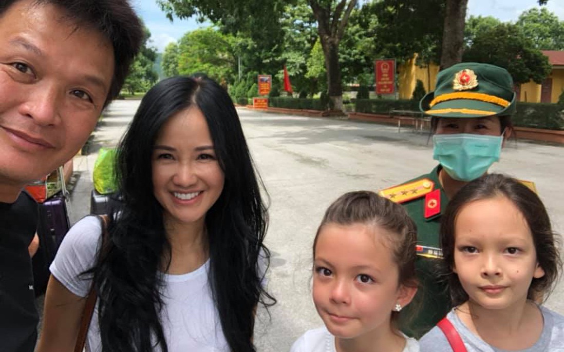 Diva Hồng Nhung và 2 con rời khu cách ly, trở về cuộc sống bình thường