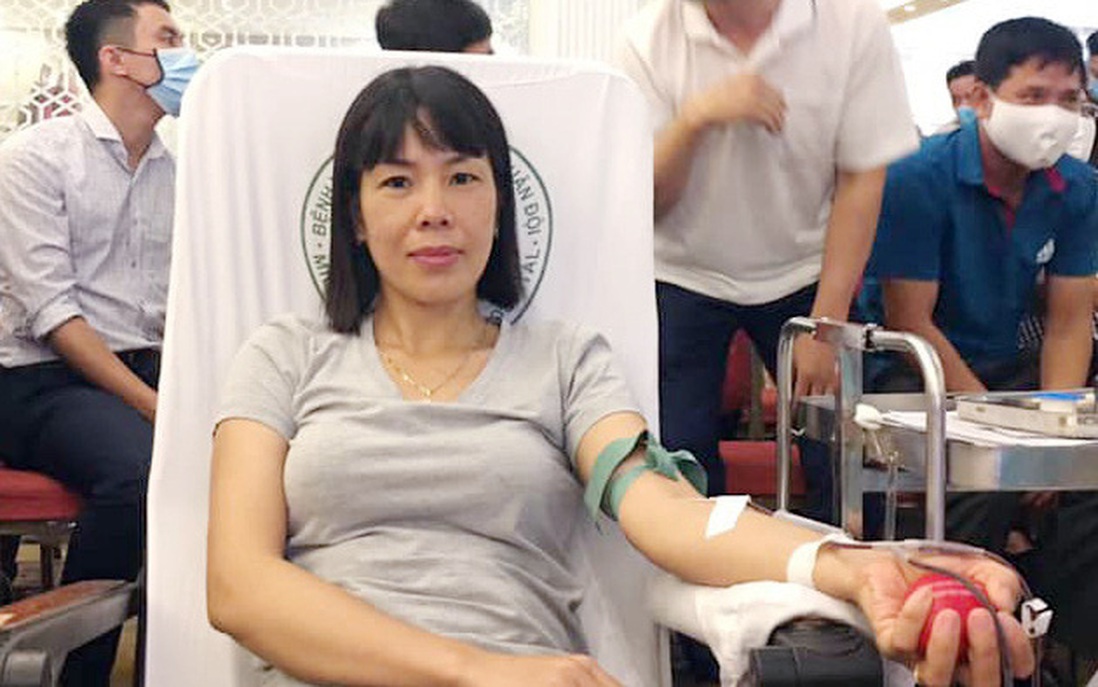 Cô giáo mầm non trở thành tấm gương hiến máu cứu người