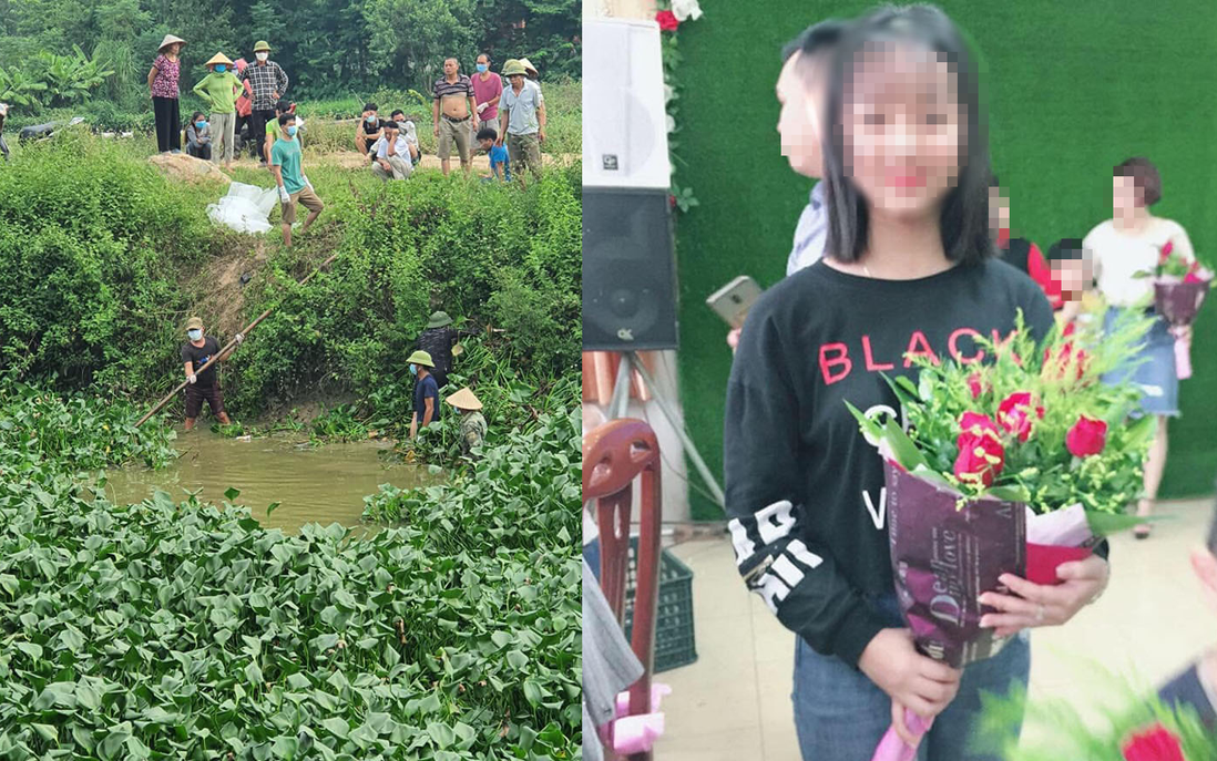Tìm thấy thi thể thiếu nữ 17 tuổi ở Bắc Ninh dưới sông gần nhà
