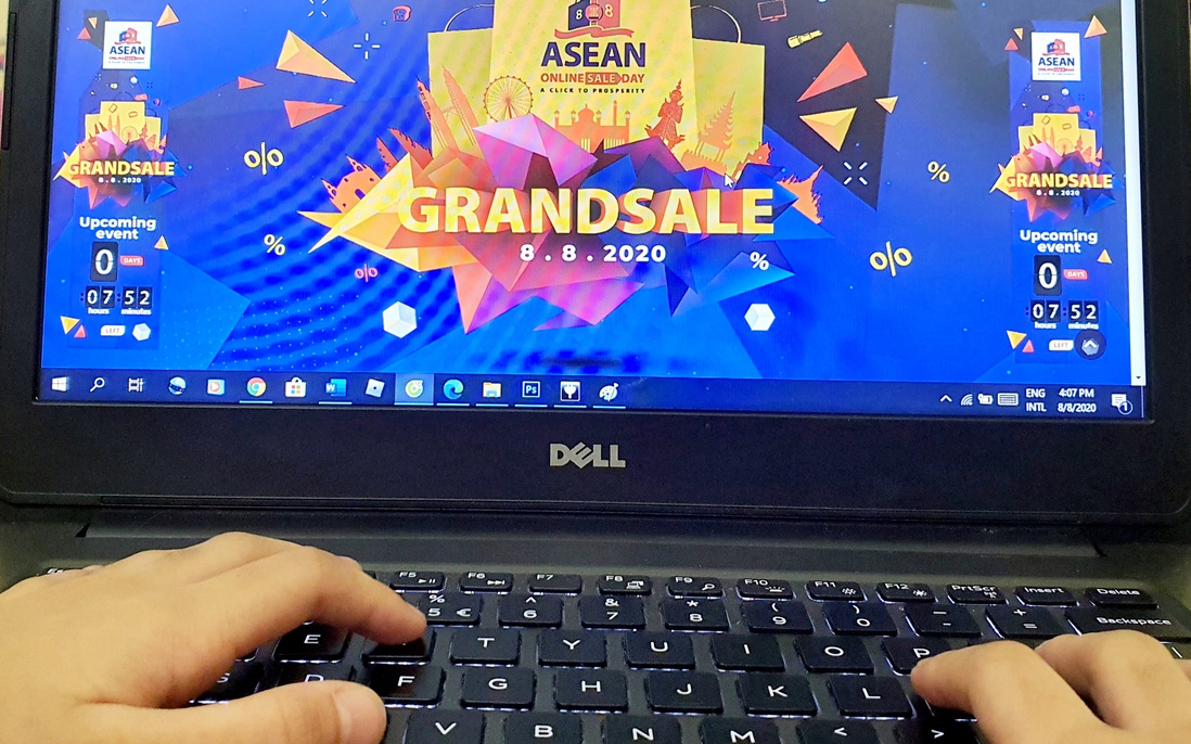 Ngày mua sắm trực tuyến ASEAN lần đầu tiên tổ chức với nhiều ưu đãi đặc biệt