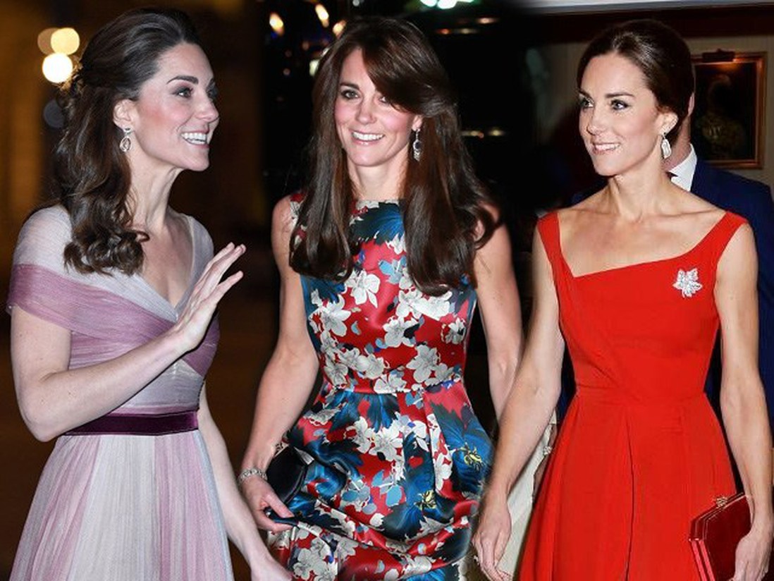 Kate Middleton mặc váy cộc tay đẹp nhờ có bí quyết này