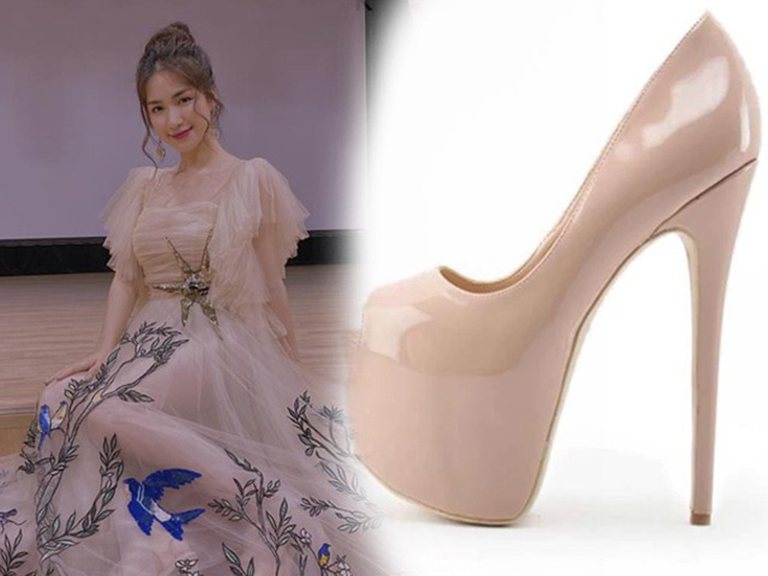Nỗi khổ của nấm lùn: Hòa Minzy mang giày gần 30cm mới chinh phục được đầm dạ hội thướt tha