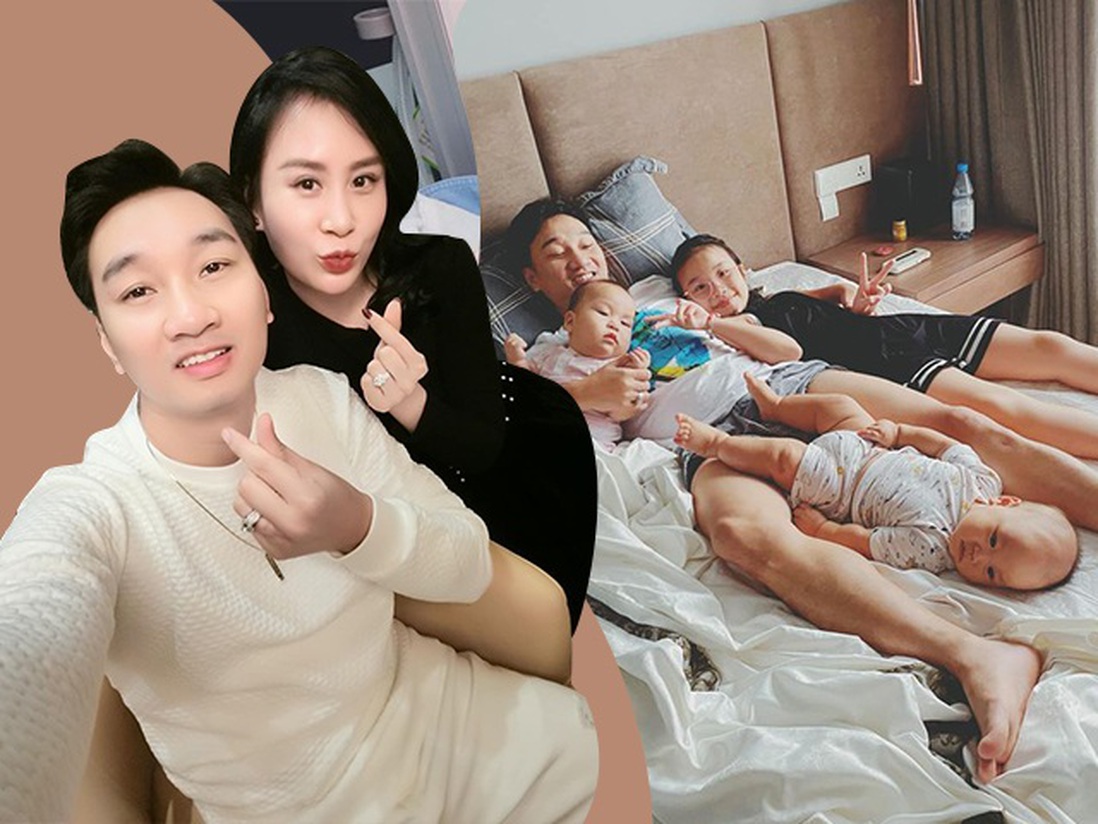 Sinh 2 con cho MC Thành Trung, bà xã Ngọc Hương từng stress, mất ngủ trong 3 tháng đầu