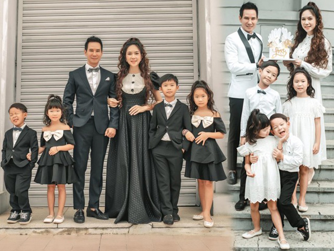 Gia đình Vbiz mặc sành nhất 2020 gọi tên Lý Hải-Minh Hà
