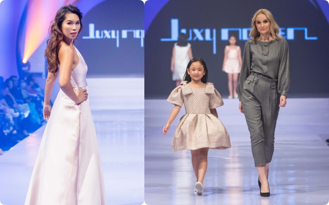 Siêu mẫu Hà Anh mở màn Tuần lễ thời trang Quốc tế trẻ em