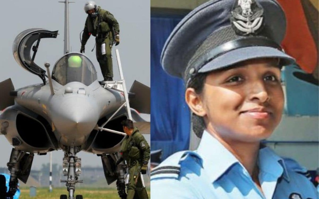 Người phụ nữ Ấn Độ đầu tiên lái máy bay chiến đấu Rafale 